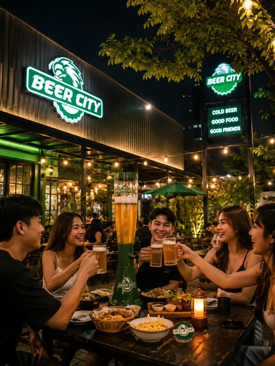 🍻 Beer City — อิ่มอร่อยได้ตลอด 24 ชั่วโมง