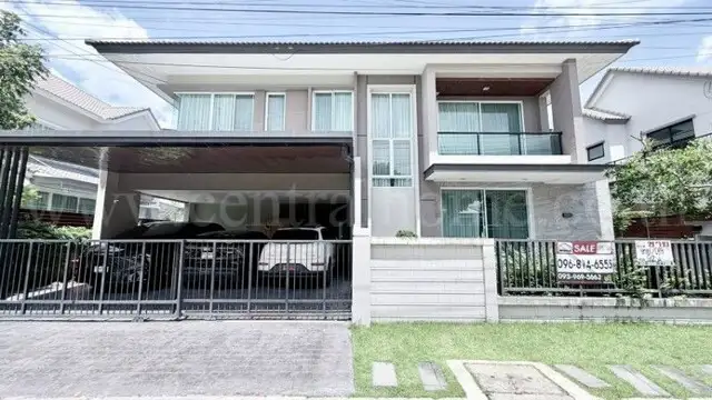 Urgent Sale: 2-Storey Detached House at Casa Grand Sukhaphiban 5, Main Road Sai Mai