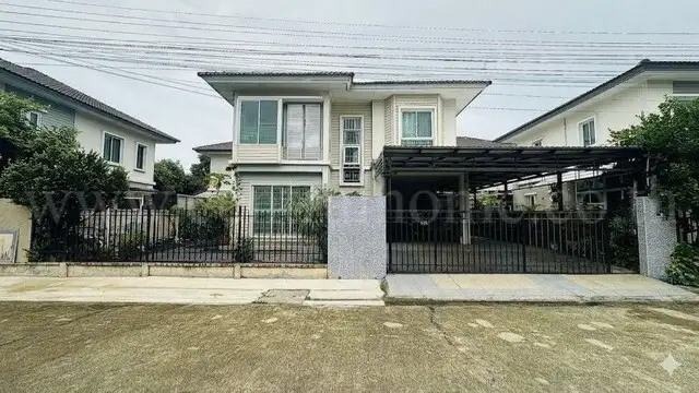 Urgent Booking: Single House at Pruksa Village Scenery 28, Bang Yai, Nonthaburi – Cheapest Ready to Move In Near MRT Khlong Bang Phai