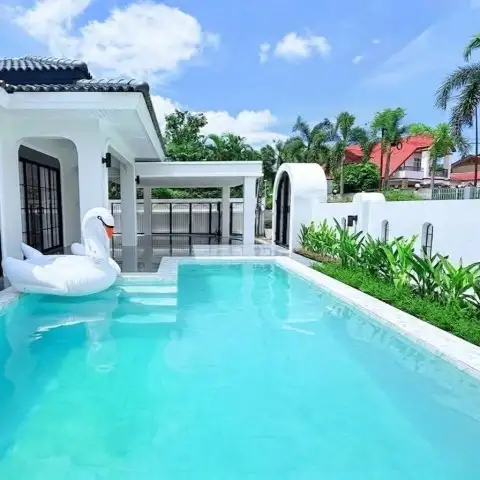 Pattaya Tropical Village 2 Project - Single-Storey Detached House in Modern Classic Style